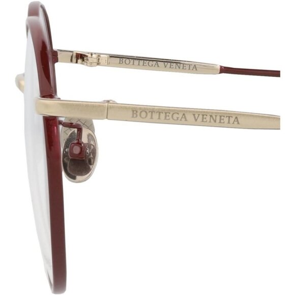 Bottega Veneta Womens Round/Oval Burgundy Burgundy Transparent Fashion Designer - Picture 4 of 4